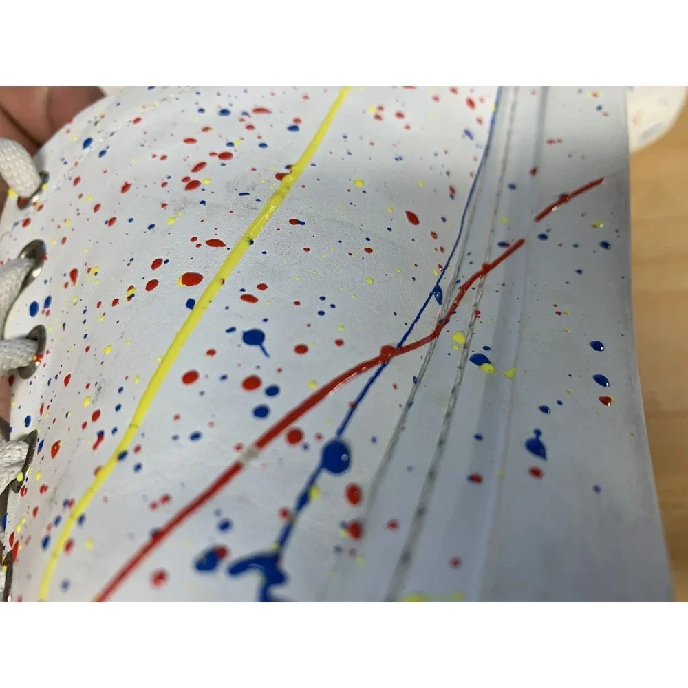 RARE 🚀 Philipp Plein Splatter Paint Sneakers Fashion‎ Sneakers